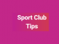 Sport Club Tips's picture